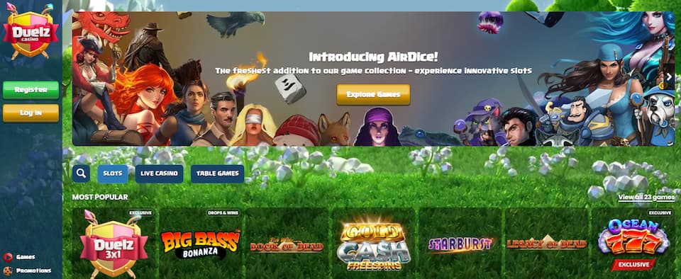 duelz casino
